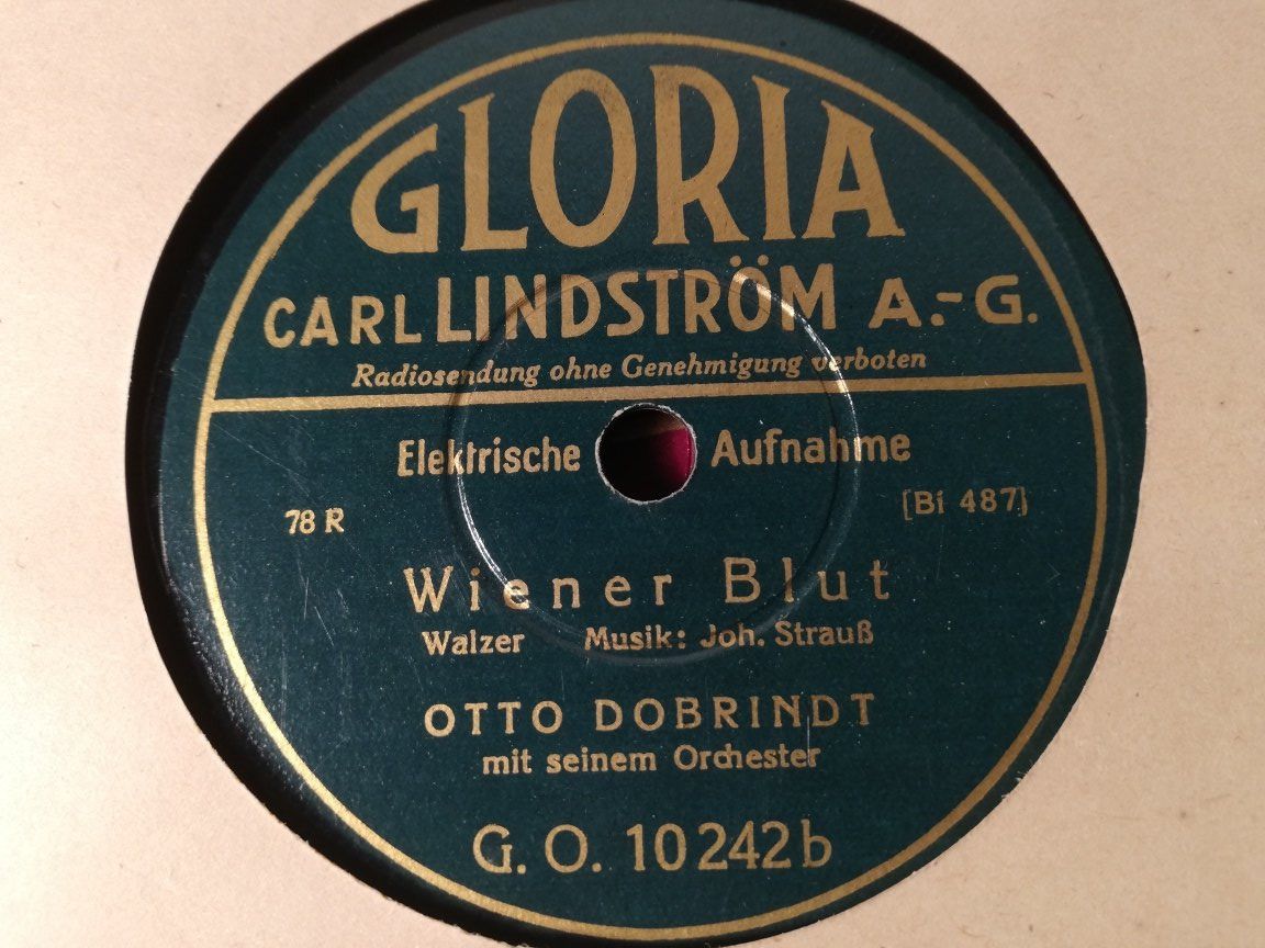 Dischi in vinile: Schallplatte Schellack Orchester Dobrindt – Usato da Schaffhausen venduto da Bbbaloo 1