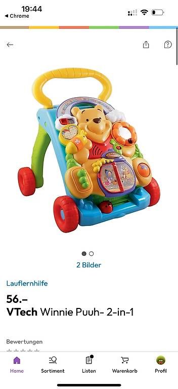 Fahrzeuge für Kinder: VTech Lauflernhilfe/Laufwagen – Gebraucht aus Wädenswil von ja3400 3