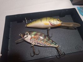 2 Leures de pêche artificielles, poisson, artificiel