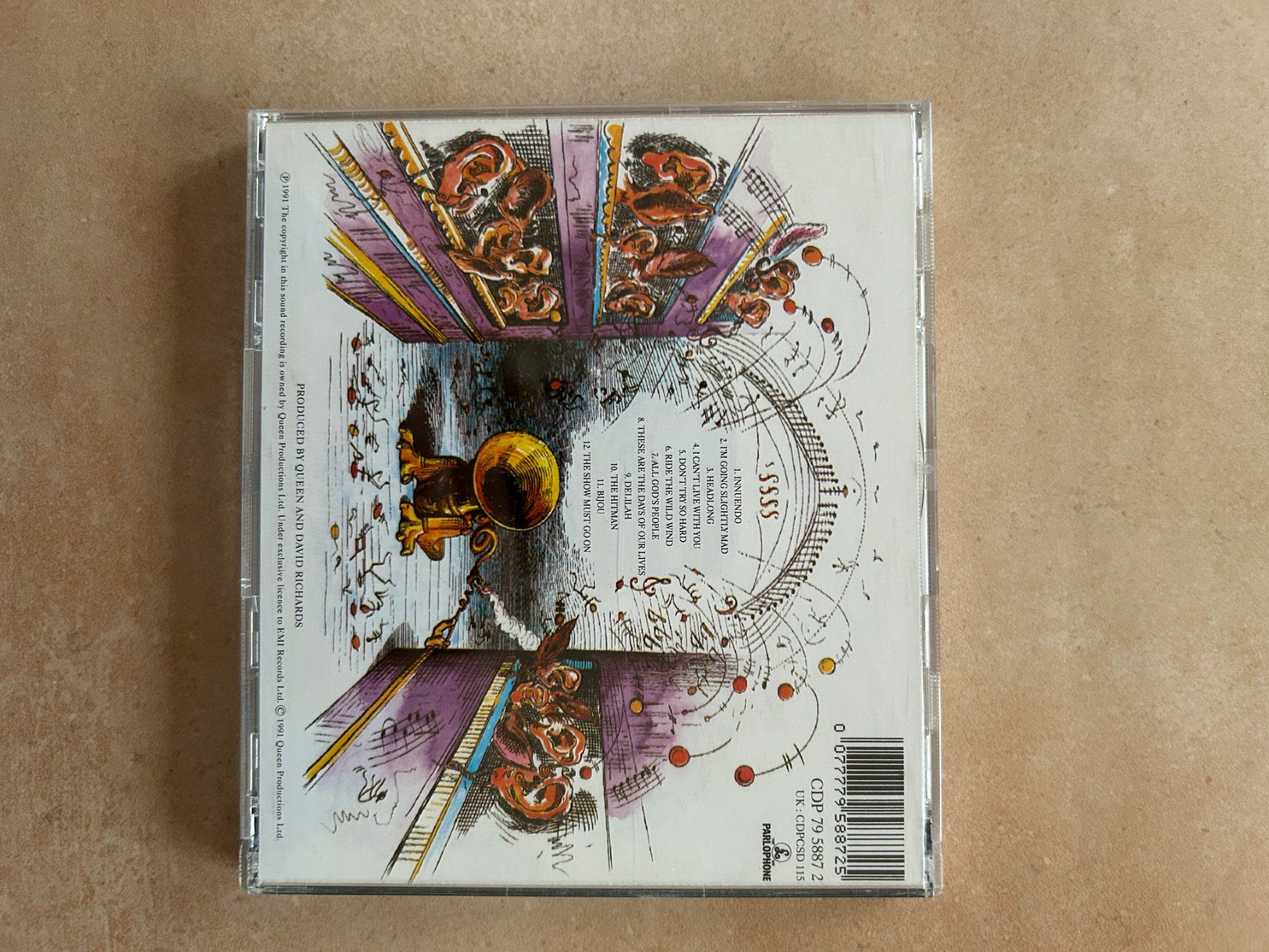 CD: Queen Innuendo – Usato da Wiggiswil venduto da Cwi0 1