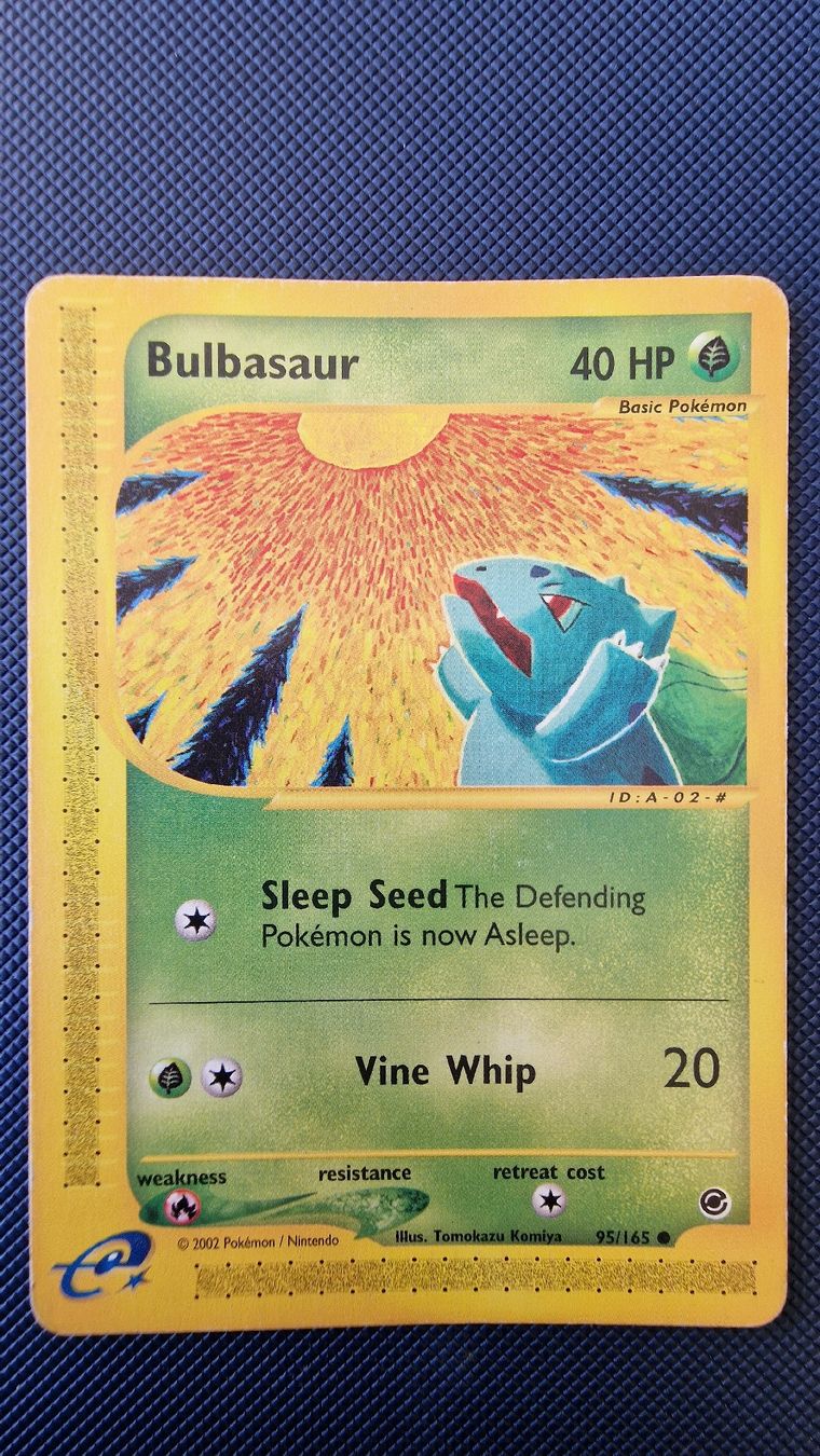Pokémon Carte collezionabili: Bulbasaur #95 – Pokémon Expedition – Usato da Veytaux venduto da PocketMonster