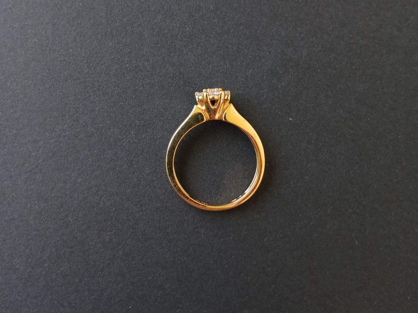 Anelli: Ring, Gelbgold, 18K, 7 Diamanten – Usato da Basel venduto da luc_vk5x
