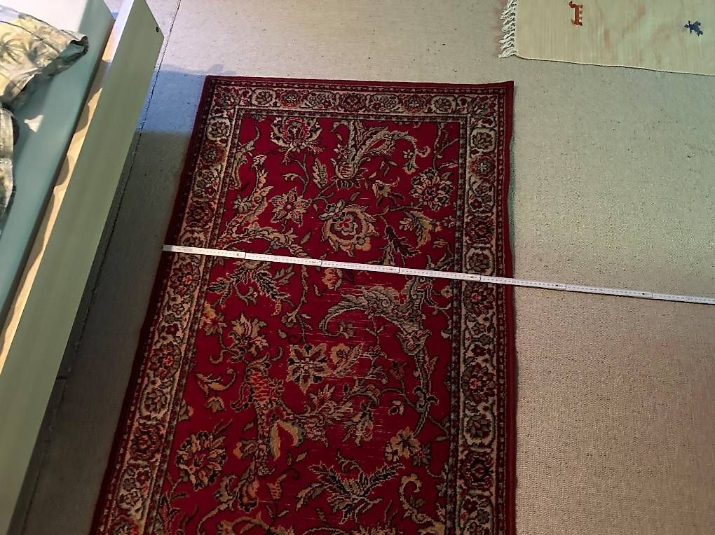 Tappeti: Roter Orientteppich 90×150 cm, florales Muster – Usato da Binningen venduto da C0llin