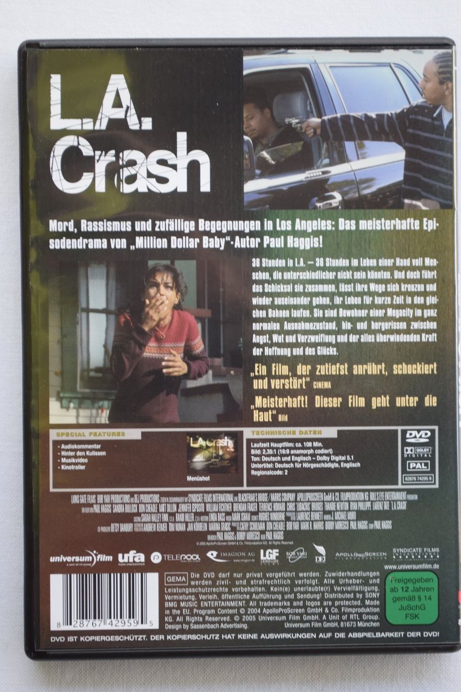 Tutti i DVDs: LA. Crash (230) – Usato da Reutigen venduto da DONDON55 1