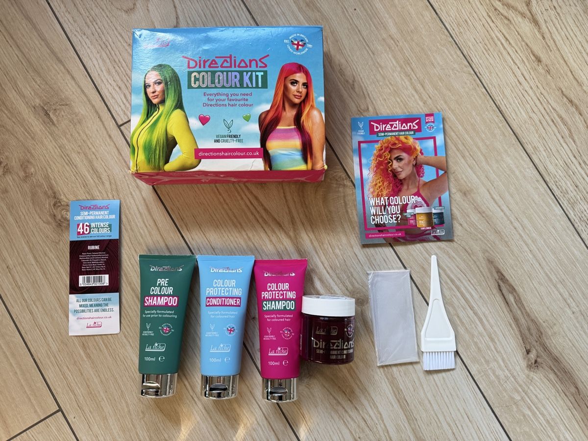 Tinte: La Riché Directions Colour Kit Rubine – Nuovo e nell'imballaggio originale da Corjolens venduto da jodiezbndn