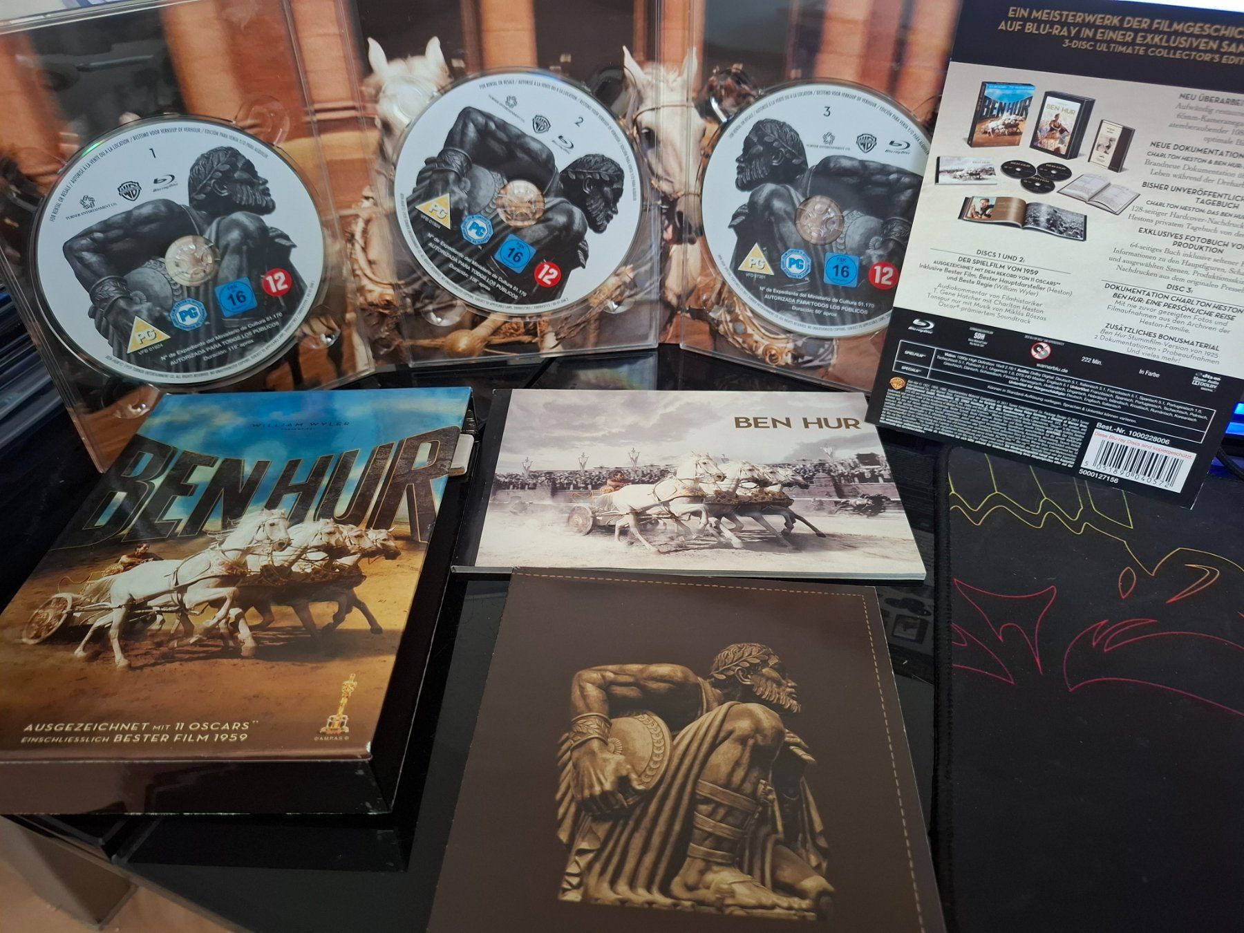 Tutti i DVDs: Ben Hur - Ultimate Collector's Edition – Usato da Frauenfeld venduto da Frankenstein01 3