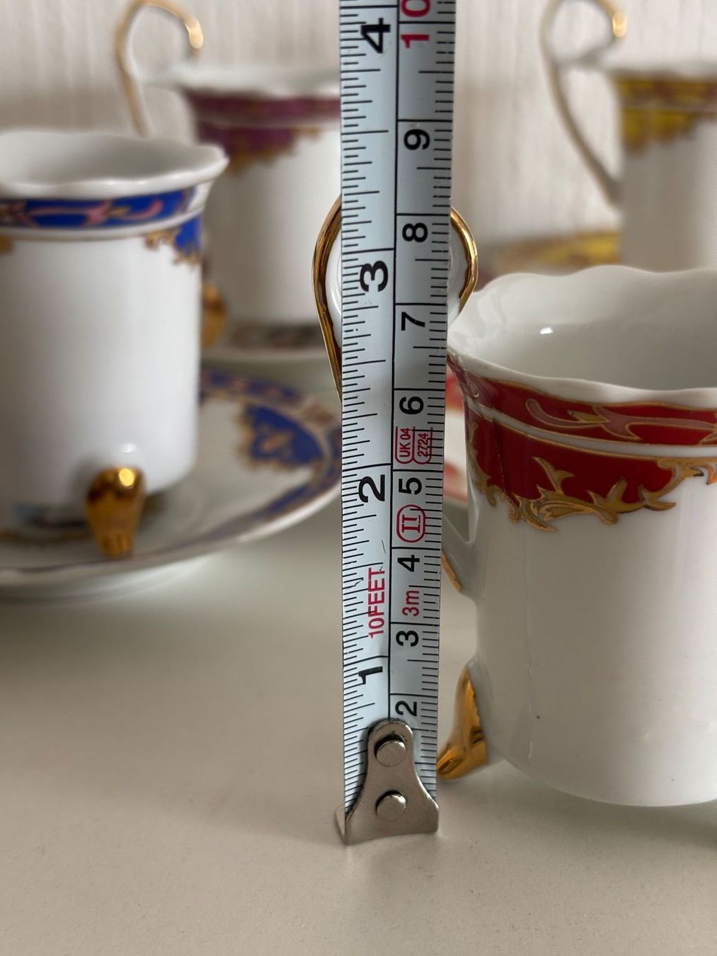 Tassen: Tasses à café de collection, décorées, 5 pièces – Gebraucht aus Peseux von Chimon59 6