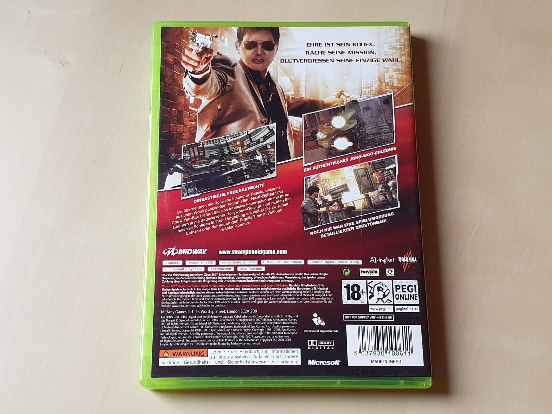 Microsoft Giochi: Stranglehold – Usato da Stansstad venduto da collectorsshop 1