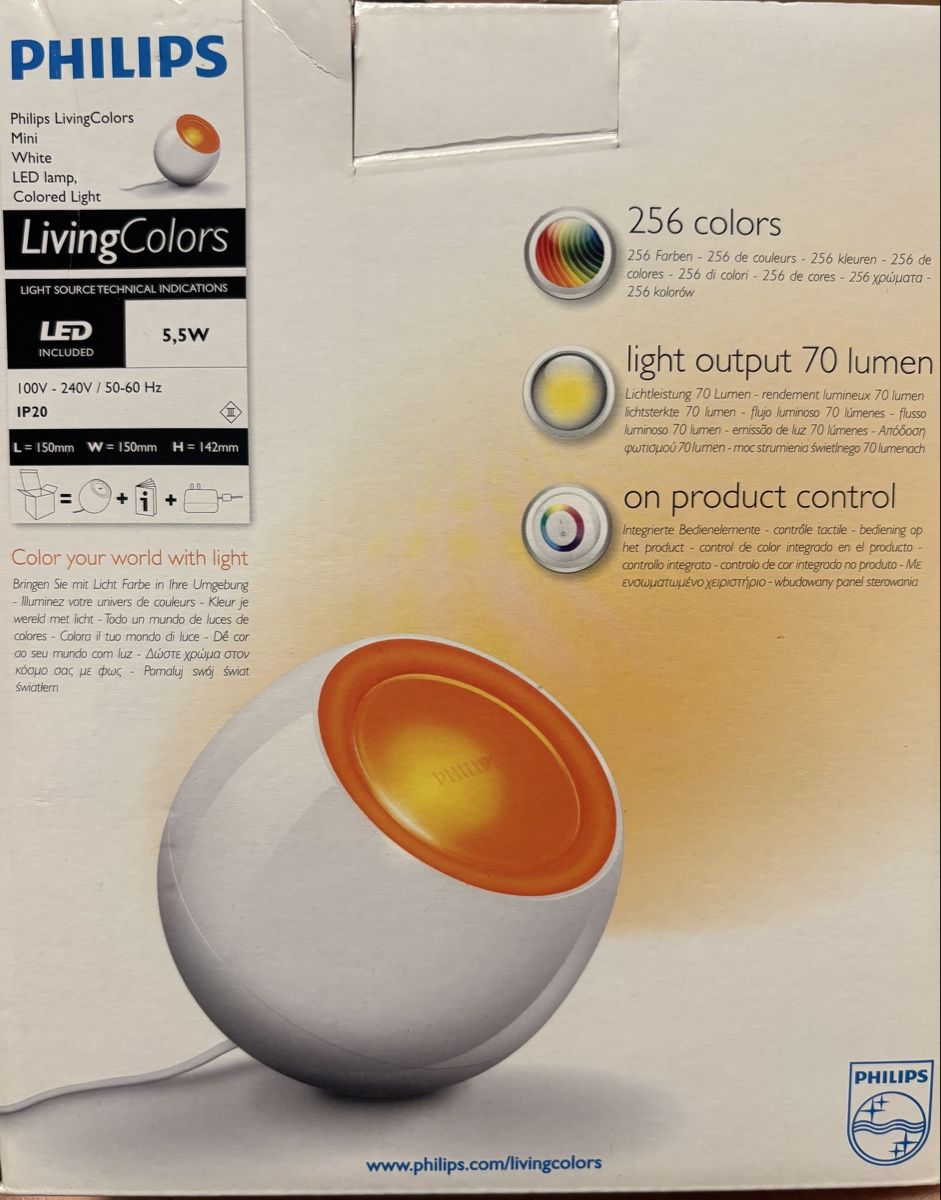 Philips Lampade: Philips LivingColors Mini LED Lampe – Usato da Nottwil venduto da Zebrano007 1