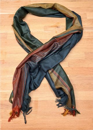 Schal - In warmen Herbsttönen - 62 x 180 cm