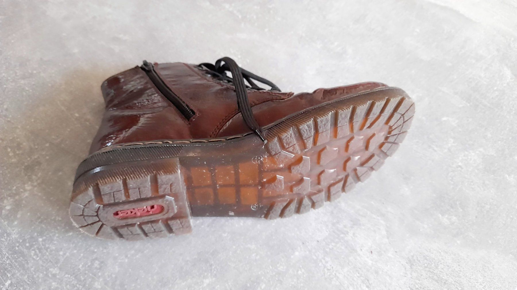 Rieker Scarpe da donna: Schöne Glänzige Rieker Boots – Usato da Schaffhausen venduto da col_t6cz 3