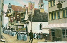 Appenzell - Prozession + 1905