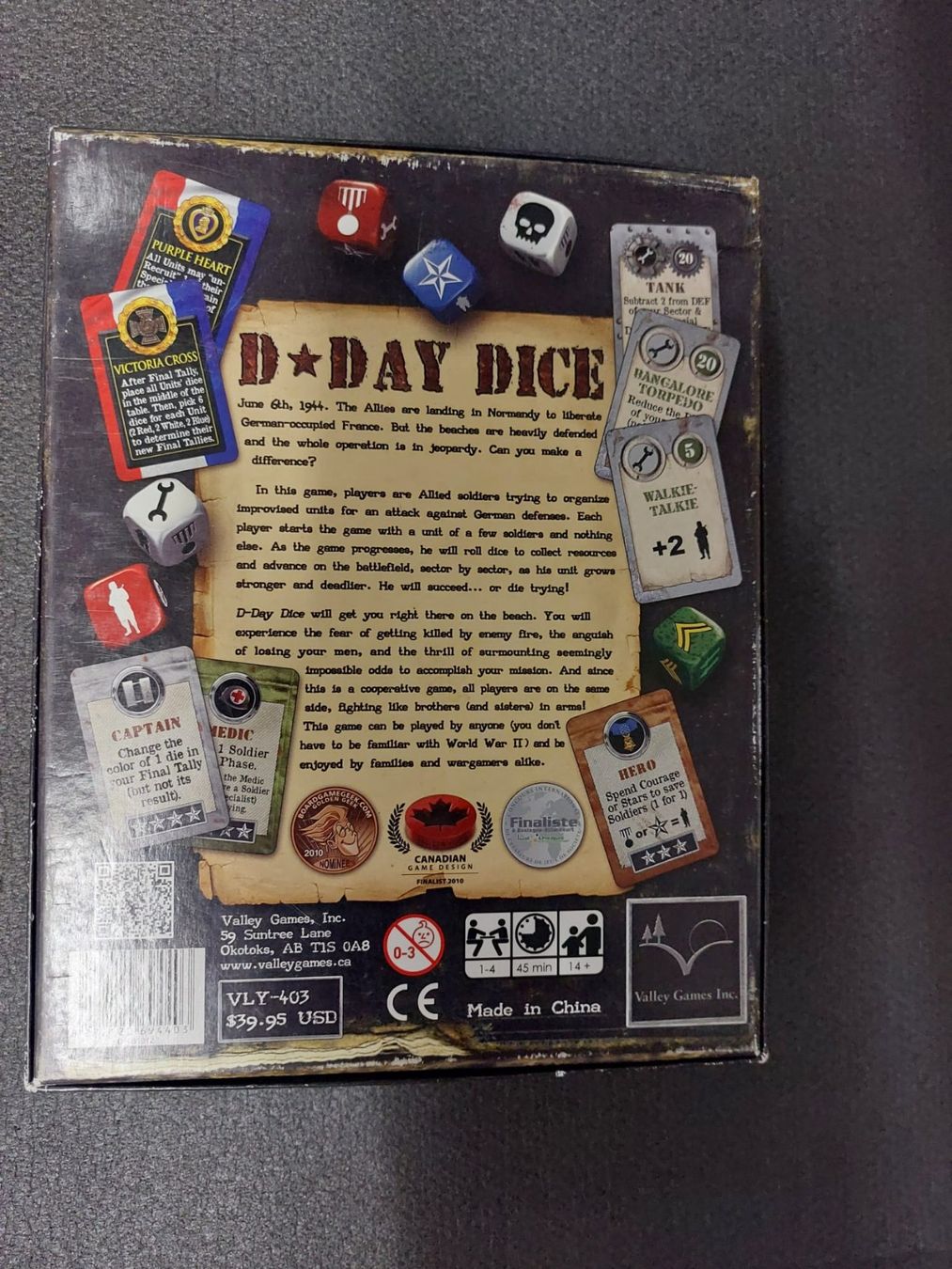 Giochi: D-DAY DICE  -  Do or Die! – Usato da Luzern venduto da Blue-Moon 1