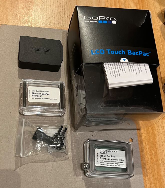 GoPro LCD Touch BacPac 2x Housings Kaufen auf Ricardo