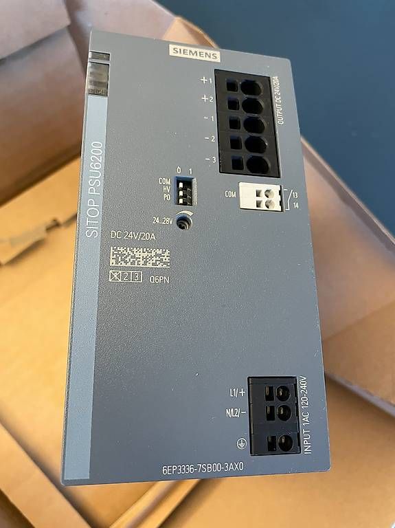 Saldatori: Stromversorgung SITOP PSU6200/1AC/DC24V/20A – Usato da Brunnen venduto da Noldius