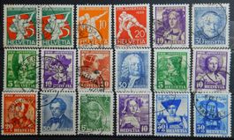 Pro Juventute Lot Kat. 124 Fr.