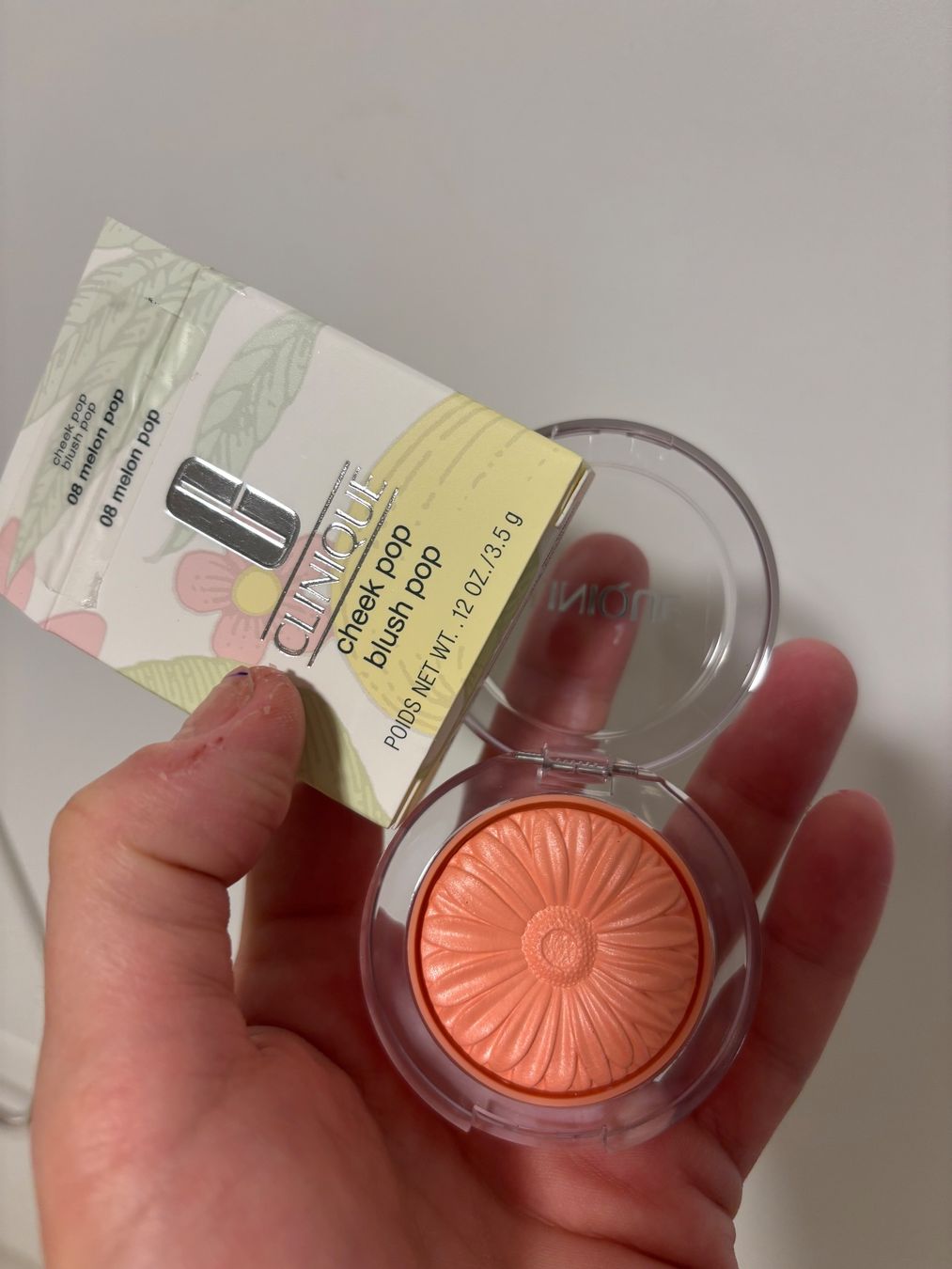 Clinique Make-up: Clinique Cheek Pop Blush, Farbe Melon Pop, Neu! – Nuovo e nell'imballaggio originale da Zürich venduto da deruja