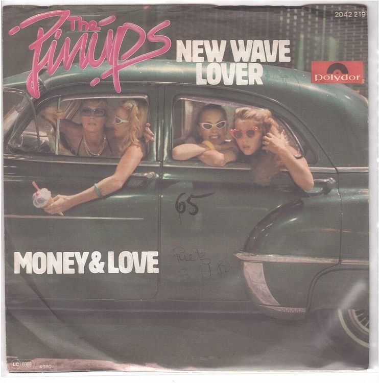 Dischi in vinile: The Pinups  --  New wave Lover   Single7 – Usato da Rheinau venduto da asteng