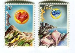Briefmarken "Valentinstag". Aruba.