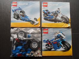 Lego 6747 Race Rider 3 in 1 - Rennmaschine