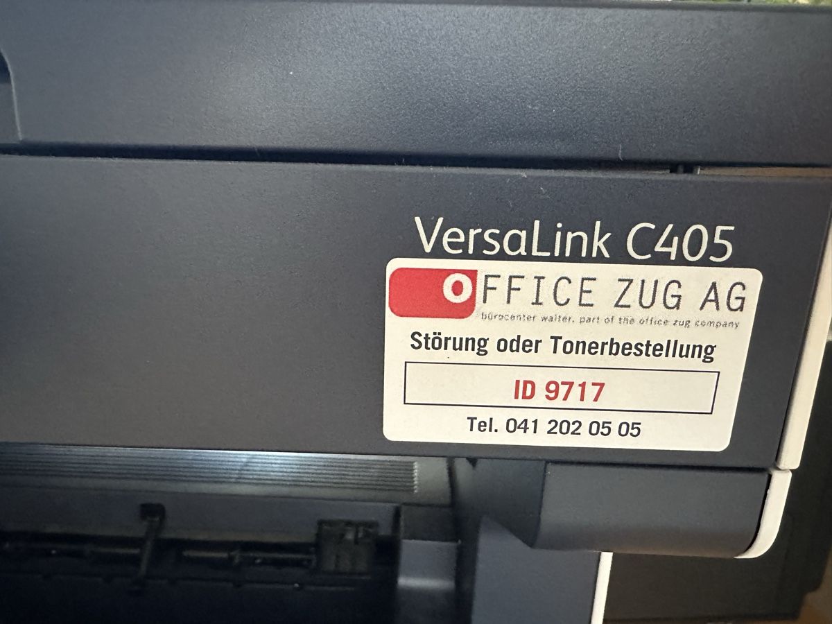 Xerox Stampanti: Xerox VersaLink C405 – Usato da Hünenberg venduto da Balance0703 2