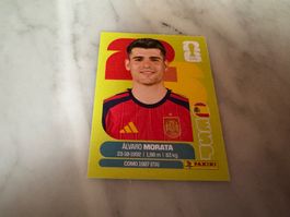 Panini Fifa Fussball WM 2026 Sticker Alvaro Morata ESP 19