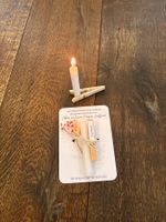 Lichtblick Geschenkset mit Kerze und Grusskarte, Neu!