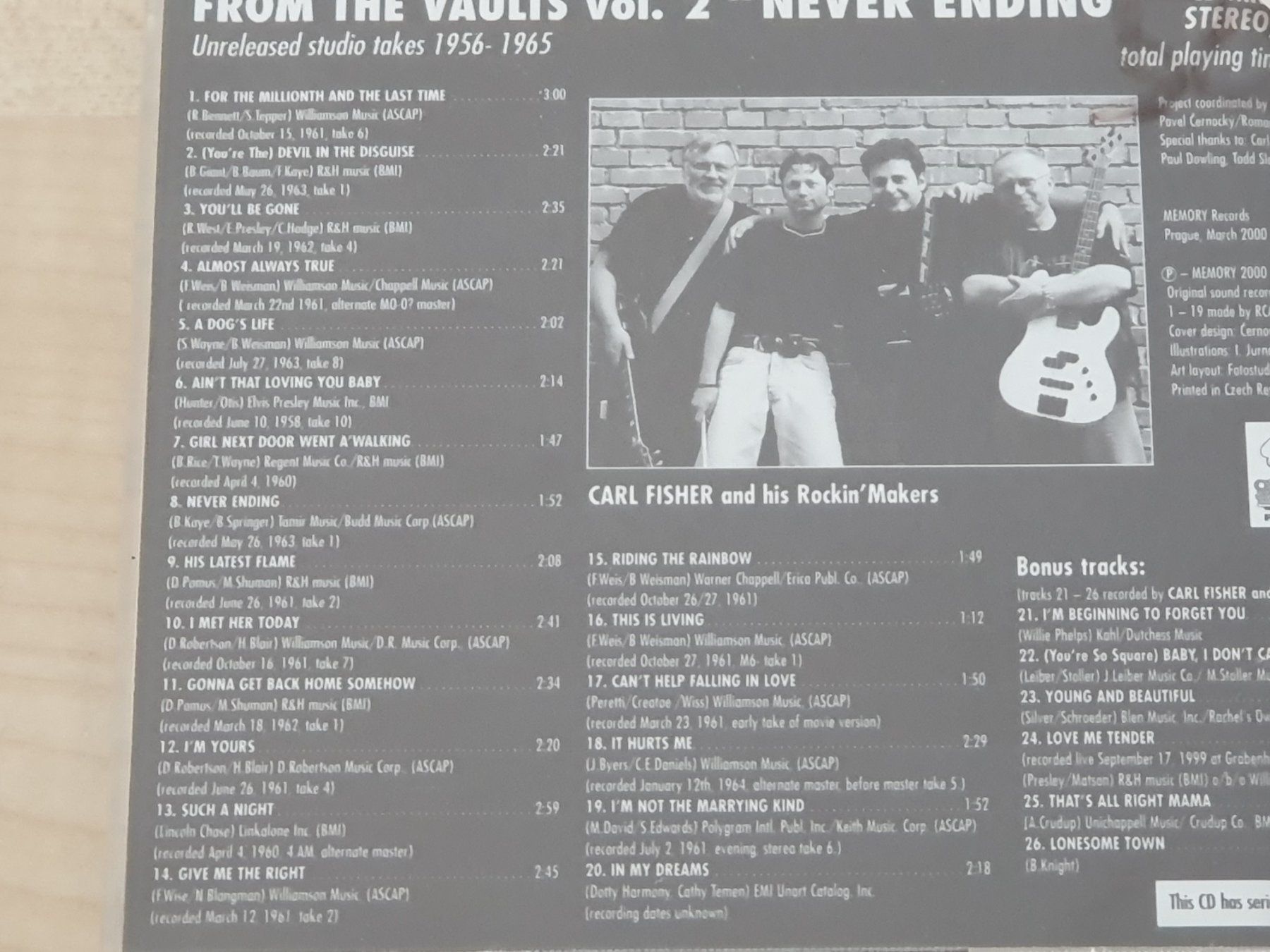 Dischi in vinile: Elvis From The Vaults Vol. 2 – Nuovo (secondo la descrizione) da Uerschhausen venduto da Burton77 1