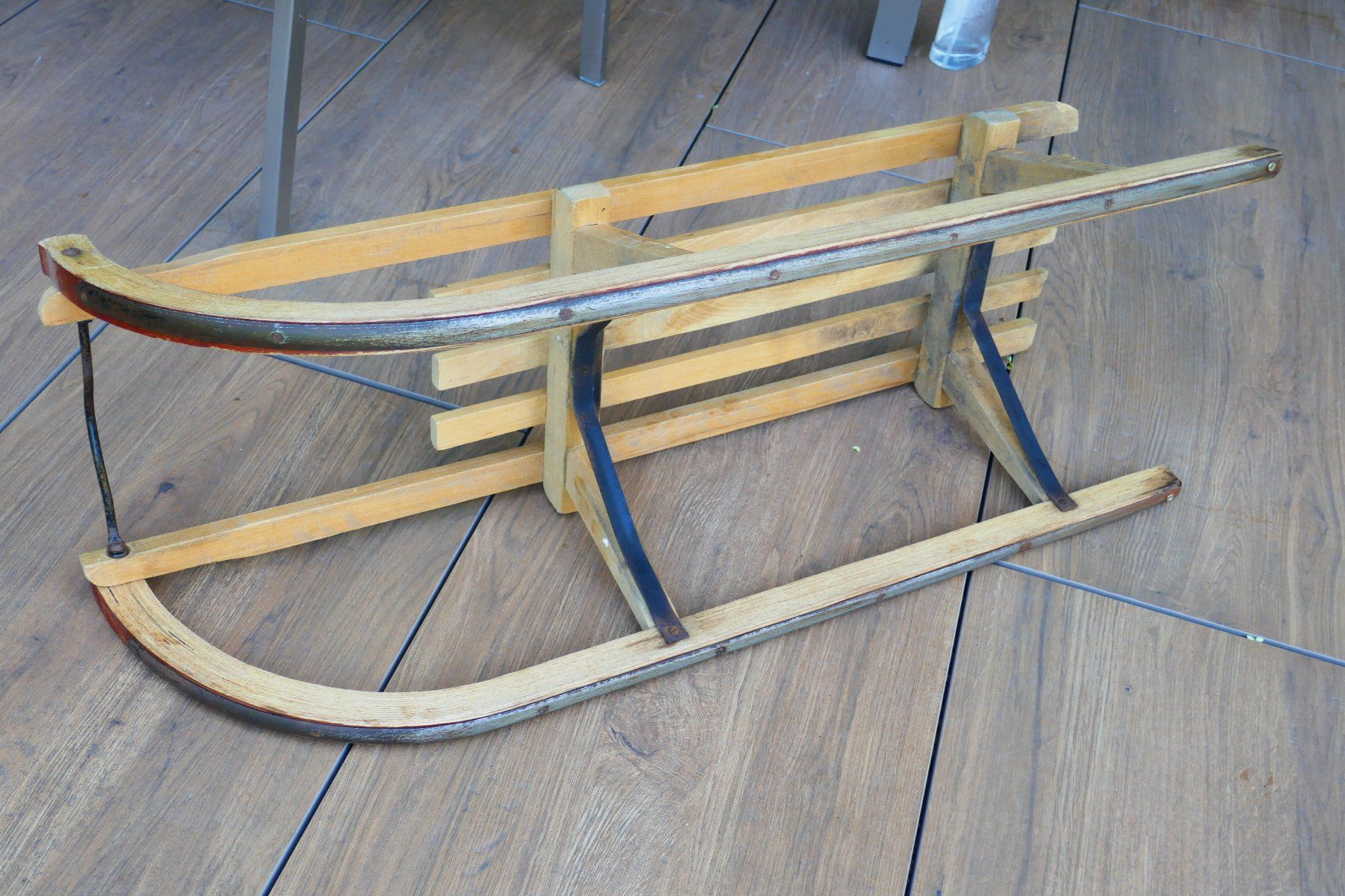 Slitta: Holzschlitten der Marke Höhnberg, 92 cm – Usato da Cham venduto da Errvee 1