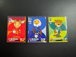 Panini Adrenalyn XL 2026 – 3 Maskottchen Komplettset