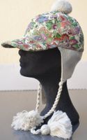 Gucci Floral Pom-Pom Cap Mütze