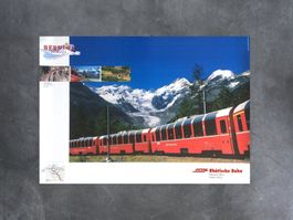 Plakat Rhätische Bahn «Bernina Express»