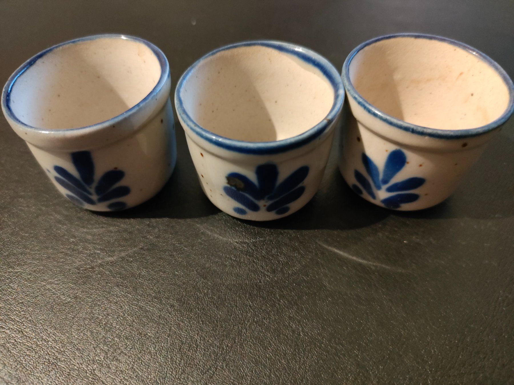 Pentole: 3er Set Mini-Töpfe, Keramik - Butter-Töpfchen – Usato da Wiesendangen venduto da s_er 1