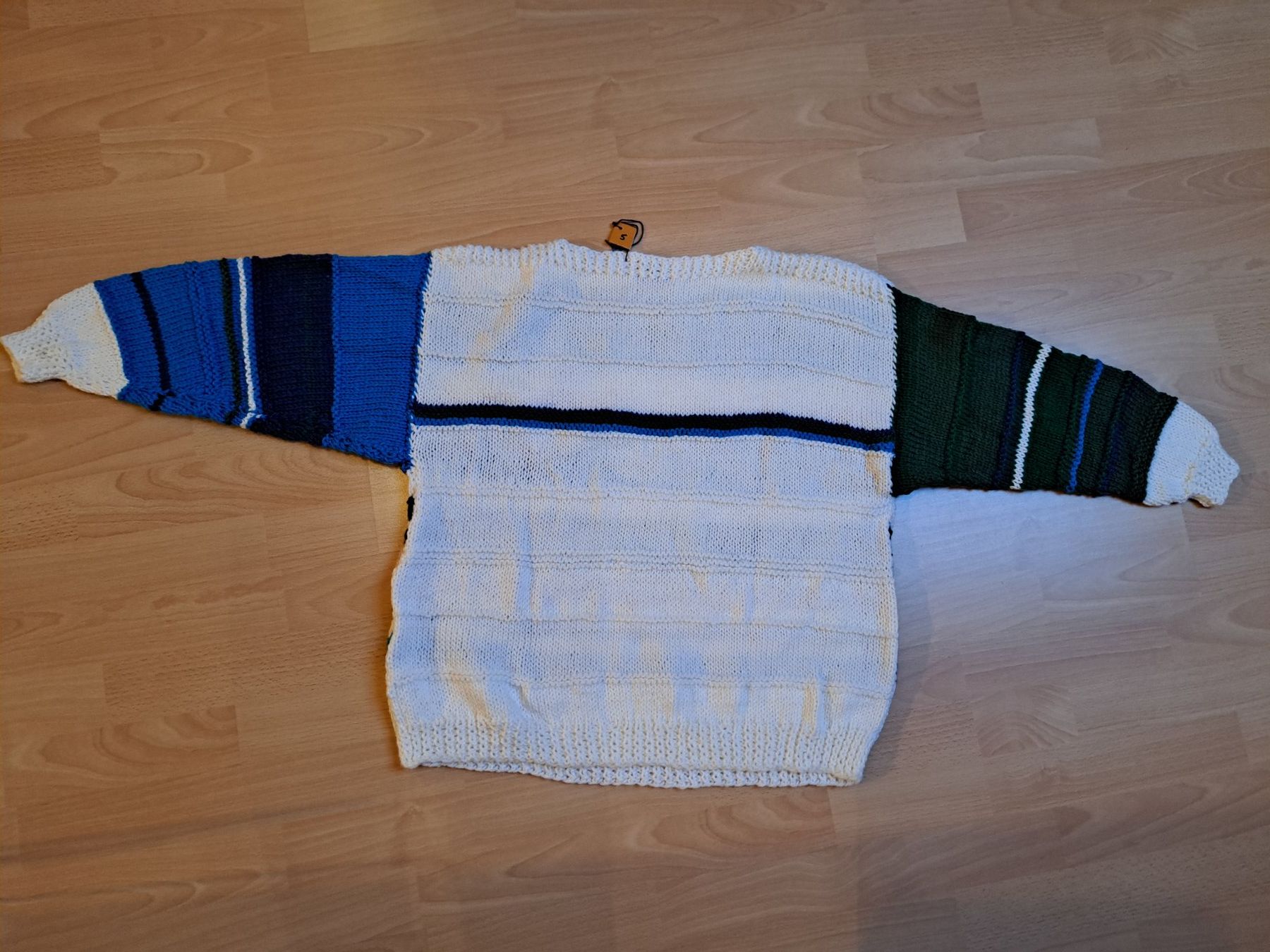 Maglioni & Felpe: Woll-Pullover, Handgestrickt, Einzelanfertigung – Nuovo (secondo la descrizione) da Hettiswil venduto da san_kf5h 1