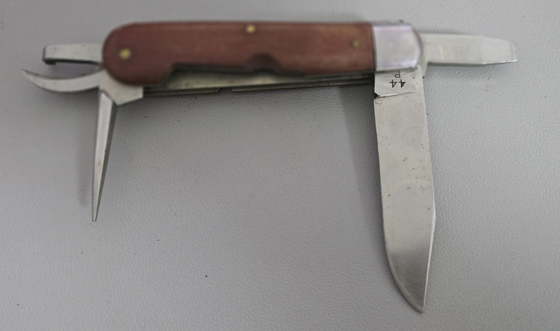 Schweizer Armee Taschenmesser: Wengerinox 44 P  -  Super erhaltung – Gebraucht aus Niederuzwil von 262305 3