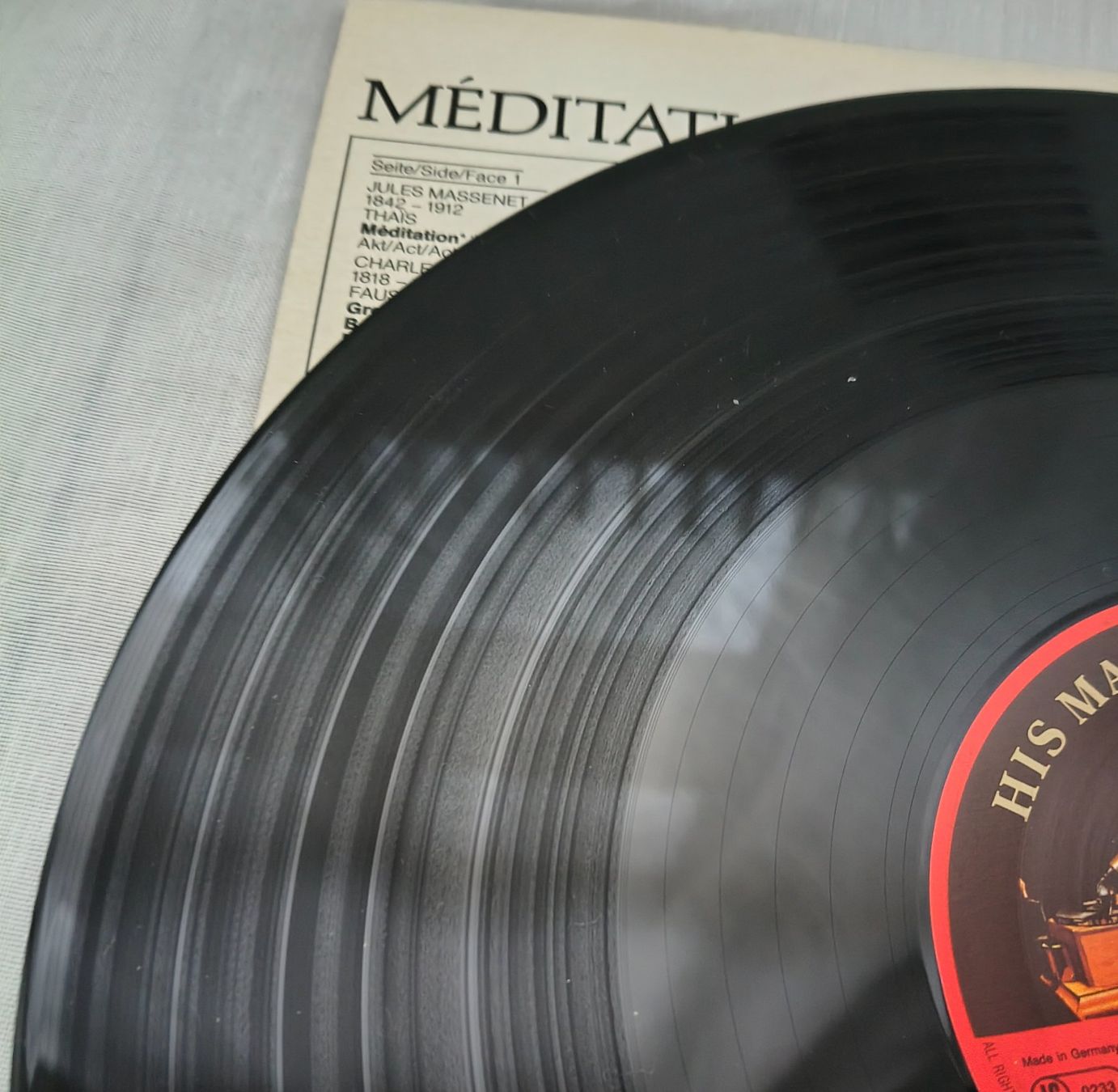 Dischi in vinile: Klassik - LP "MÉDITATION" – Nuovo (secondo la descrizione) da Binningen venduto da mar_2jlr 9