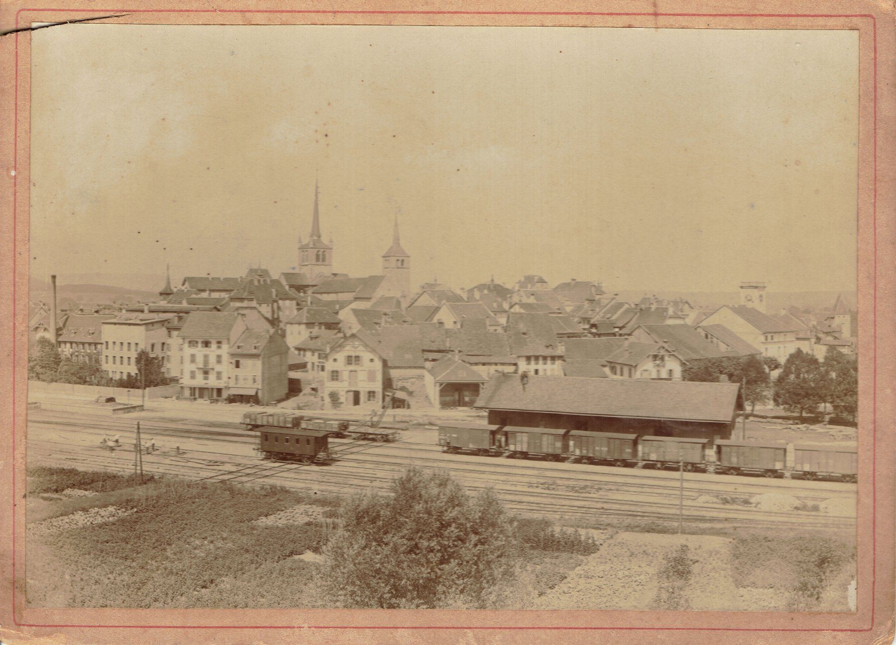 Foto & Immagini: Payerne VD um 1890 – Usato da Otelfingen venduto da Schmitte9