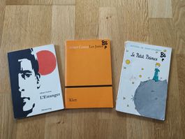 3 französische Büchlein