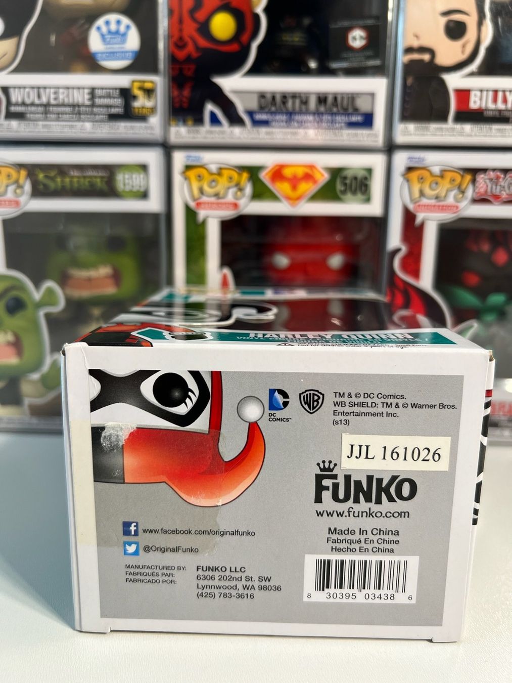 Funko Statuette: Funko POP! DC Comis Harley Quinn (Sortie 2016) – Usato da Le Mouret venduto da perfectbijou 5