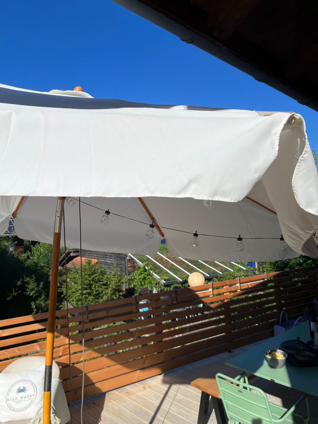 Sonnenschirme: beiger Sonnenschirm ohne Standfuss – Gebraucht aus Ziefen von swiss-porsche 2