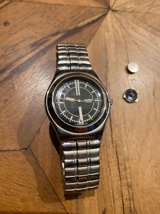 Swatch Irony Edelstahl Armbanduhr 2
