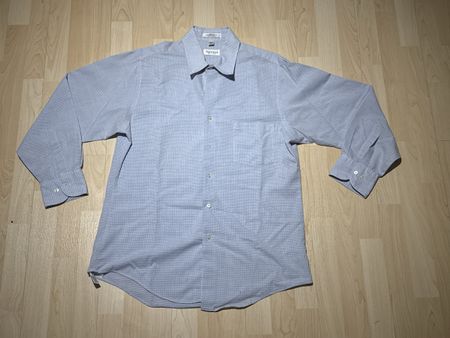 Van Heusen Hemd, hellblau-weiss kariert, Gr. 16½/32-33 Top