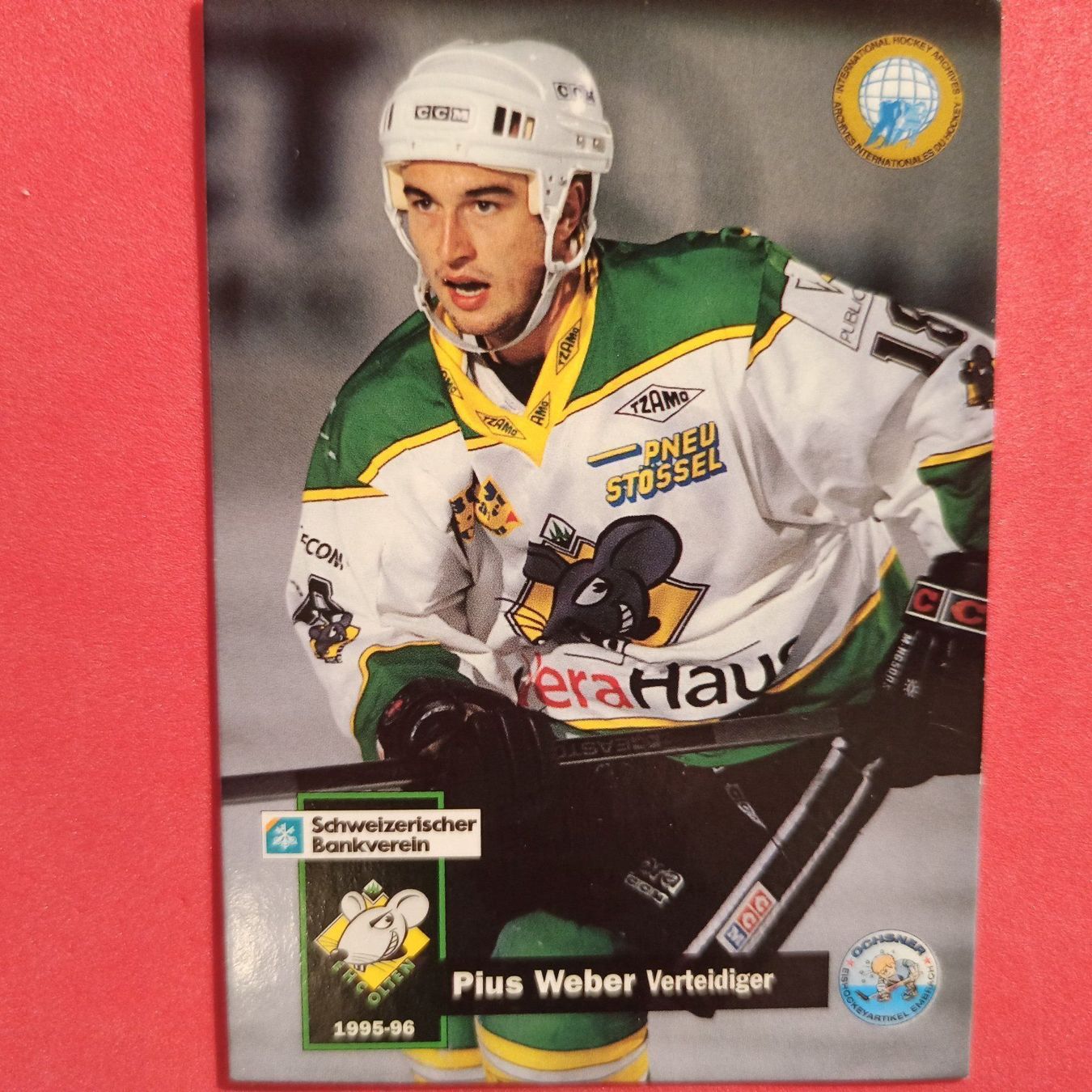 Sammelbilder & Trading cards: Pius Weber - EHC OLTEN - 1995/96 – Gebraucht aus Dübendorf von kb86_MOVIE