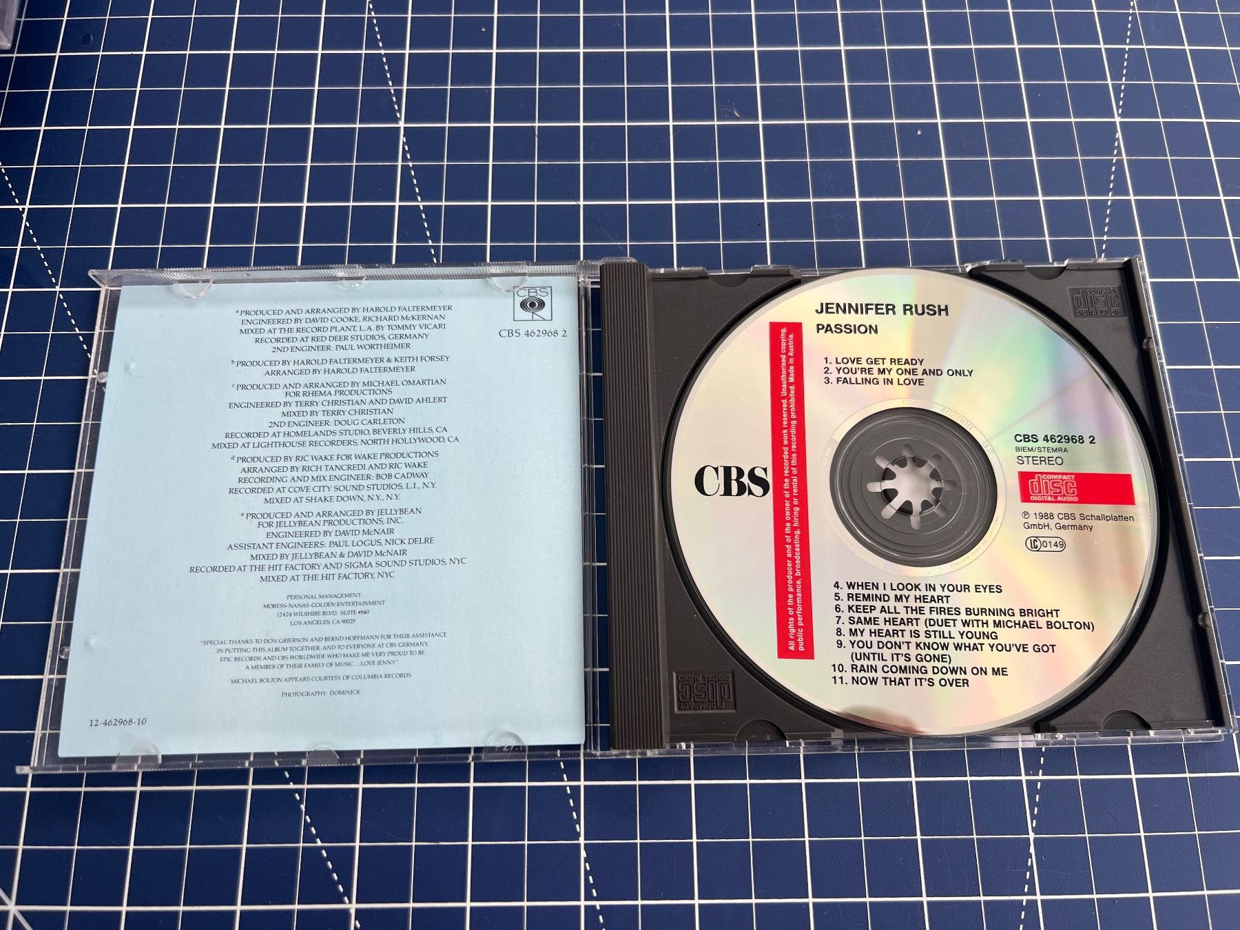 CDs: Jennifer Rush – Passion – Gebraucht aus st.gallen von sophiephie 1