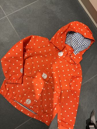 Farbenfrohe Regenjacke Gr 98/104