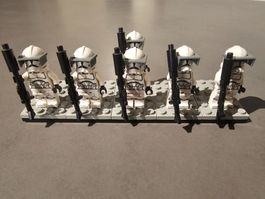 Lego Star Wars 6x Clone Trooper aus 75372 mit Upgrade
