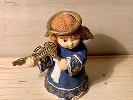Weihnachtsengel mit Geige, Deko Figur