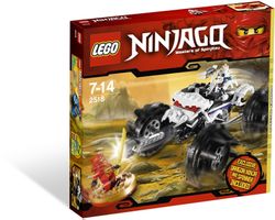  Lego 2518 Ninjago Spinners Nuckal's ATV