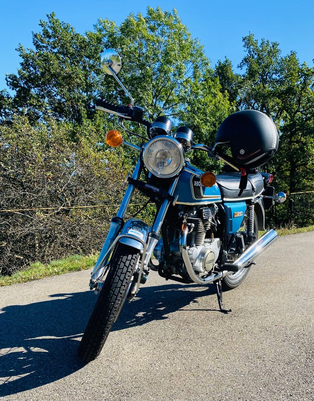 Honda Strada: HONDA  CB 250 G Veteran 1977 – Usato da Adetswil venduto da chrishae55 1