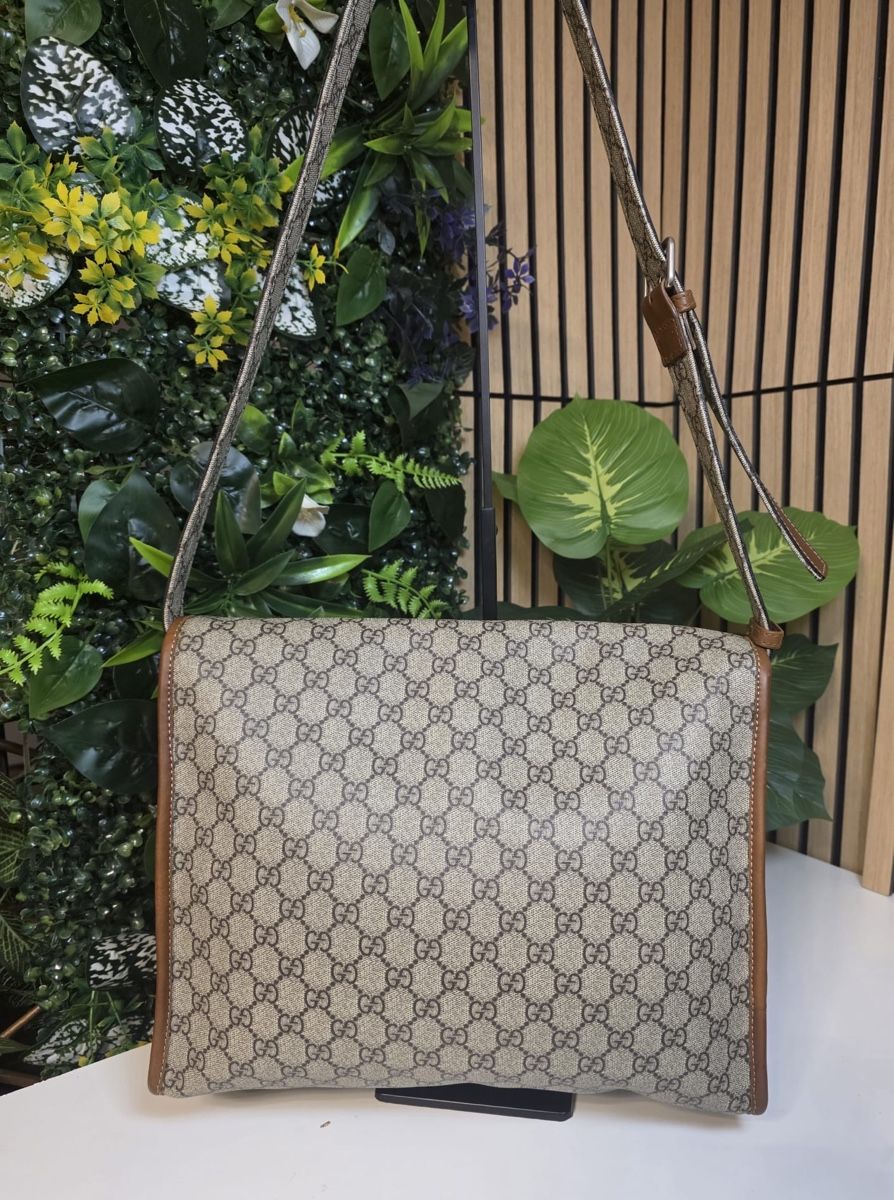 Gucci Borse: Tasche Gucci monogram braun Leder gute Zustand – Usato da Aarburg venduto da SA.TheTimelessLuxury 1